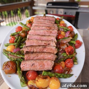 Easy Steak and Veggies Dinner.