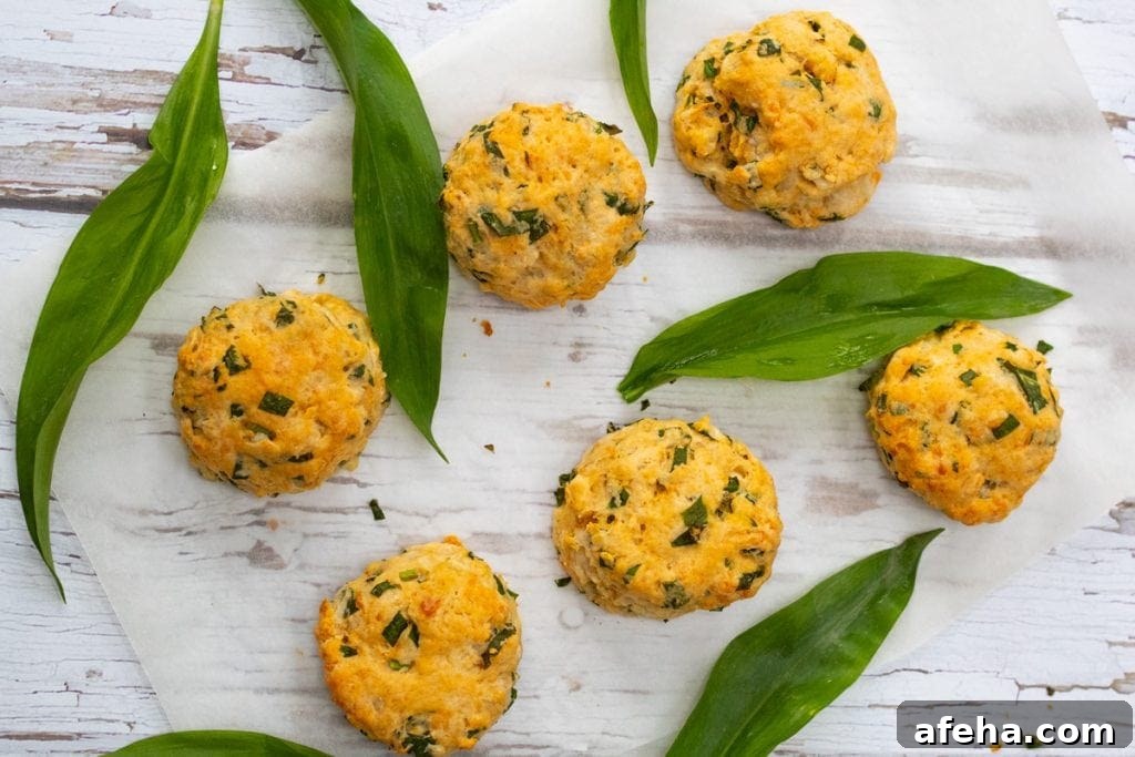 Wild Garlic Scones