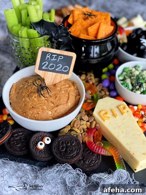 Halloween Cheese Board