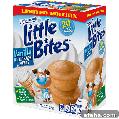 Little Bites Vanilla Muffins pack