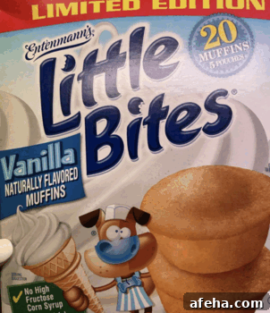 Little Bites muffins in pouch