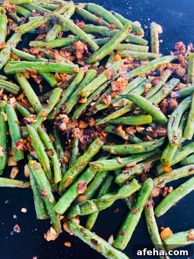 Blackstone Cajun Garlic Green Beans