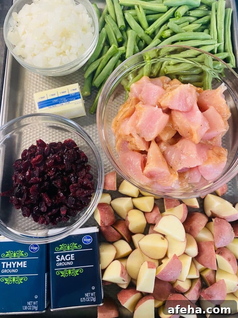 prepped ingredients ready for the griddle