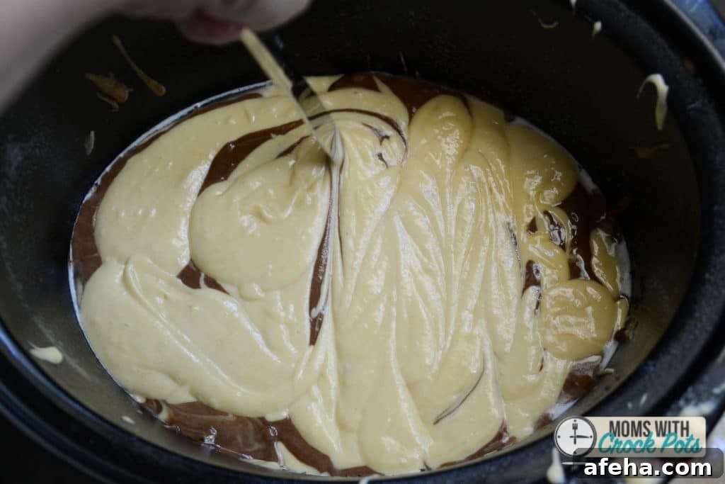 Crockpot Peanut Butter Cup Cake