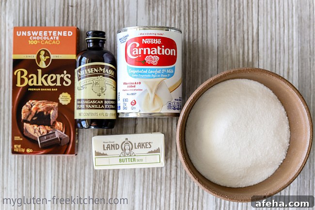 Hot Fudge Ingredients