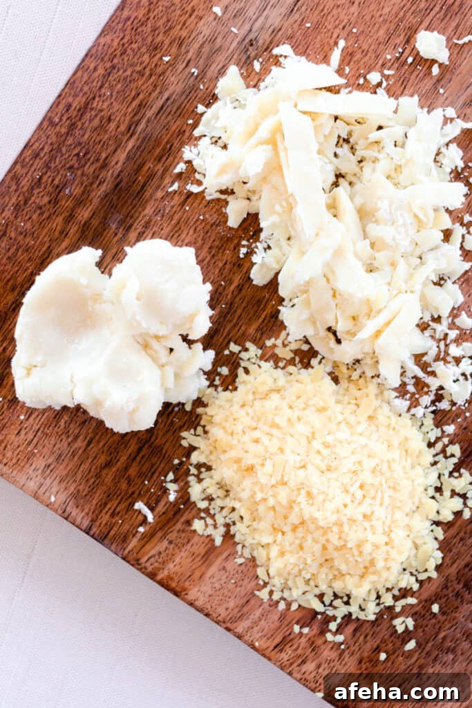 Measured out ingredients for making lip balm at home.