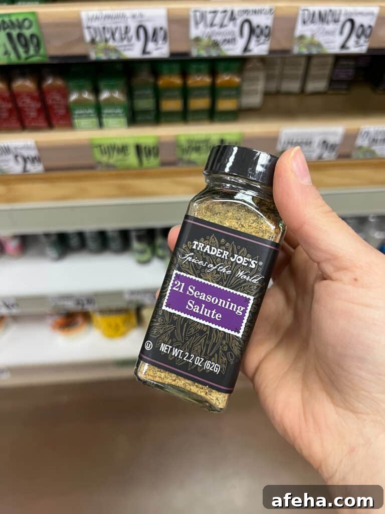 21 seasoning salute seasoning blend from Trader Joe's