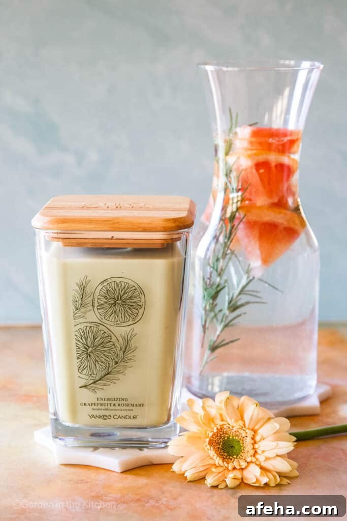 Grapefruit Infused Water