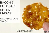 Bacon Cheddar Crisps — Keto Low-Carb Snack Recipe