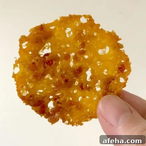 Bacon and Cheese Crisps - Keto / Low Carb
