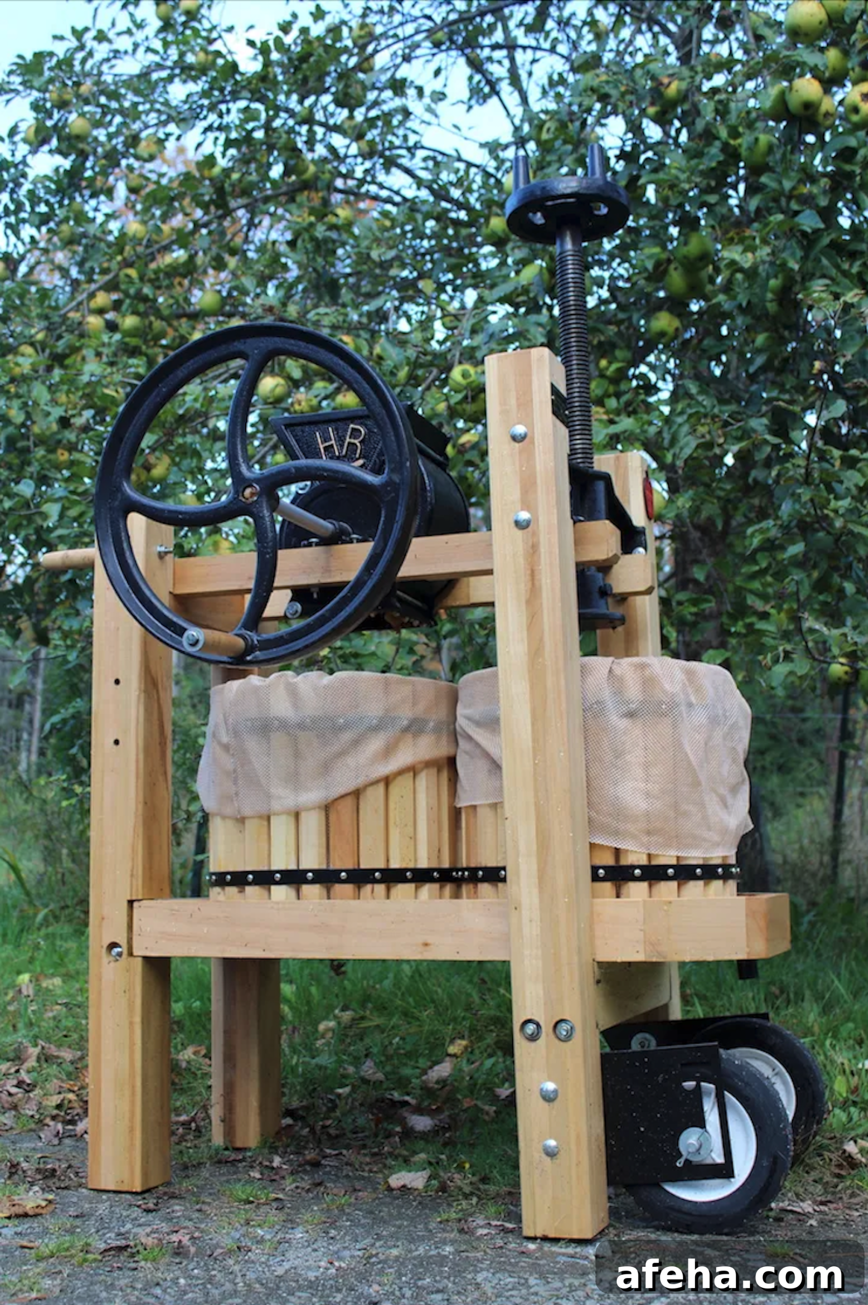 Double Barrel Cider Press
