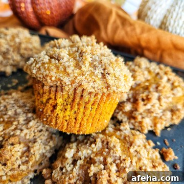 Pumpkin Crumb Muffins