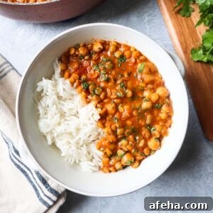 The Best Chickpea and Lentil Curry
