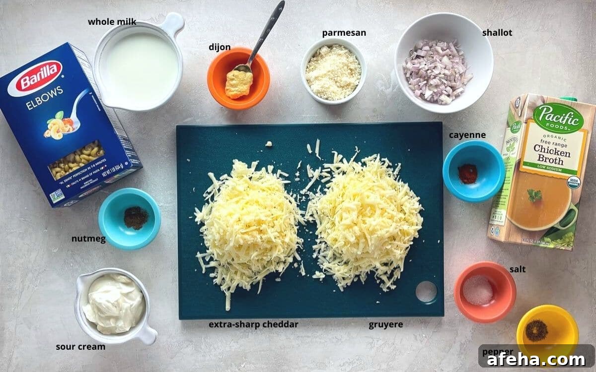 Creamy Instant Pot Macaroni and Cheese Recipe 3 ingredients in bowls