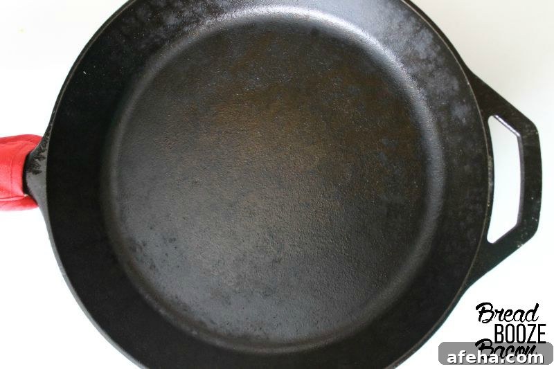 How To Clean Cast Iron Skillets | Bread Booze Bacon