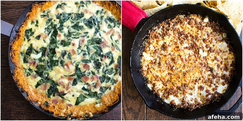 cast-iron-skillet-collage