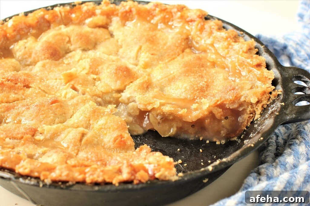 the pie with a slice cut out of it