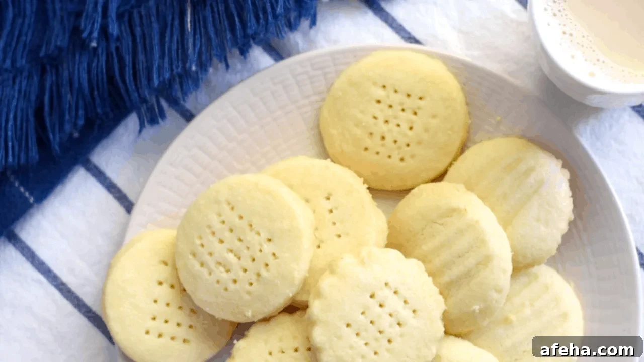 scottish shortbread cookie