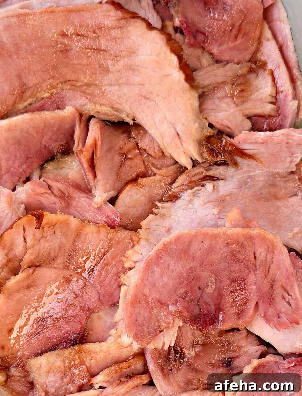 Oven-Baked Ham Slices: Quick Recipe for Perfectly Crispy Edges 8 brown sugar baked ham.