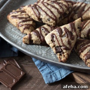 Low Carb Chocolate Chip Scones