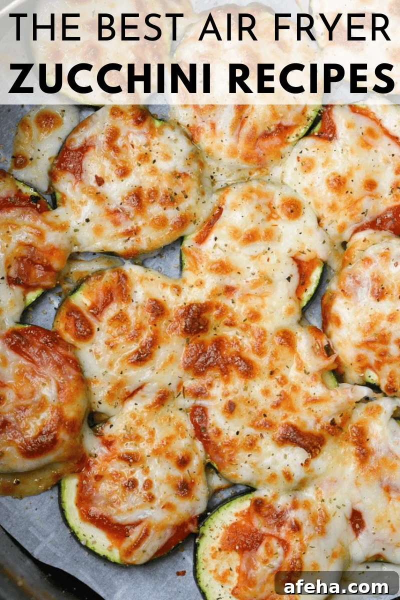 Air Fryer Zucchini Recipes