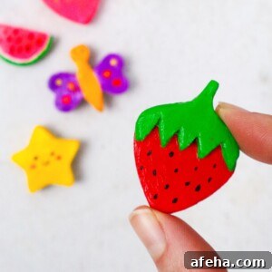 diy clay magnets