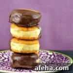 Refreshing gluten free and Vegan banana and chocolate ice cream sandwiches.