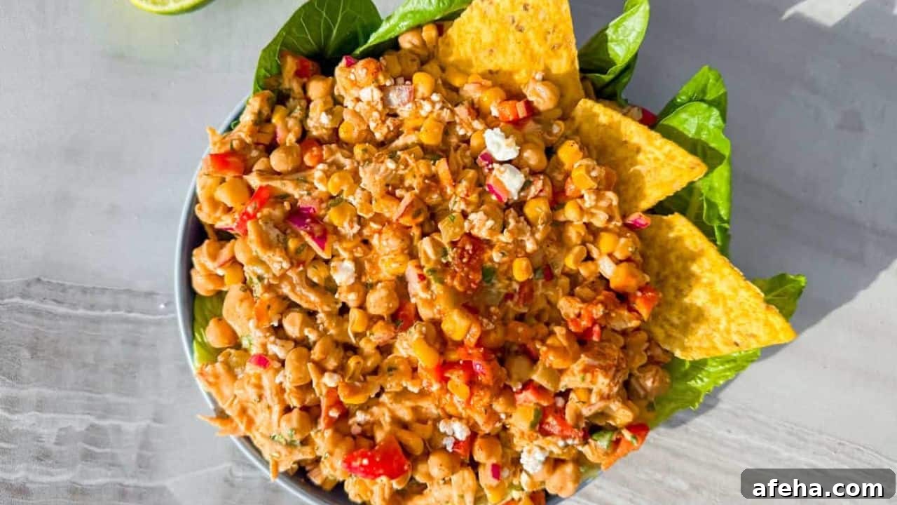 15 No-Cook Lunches That Keep You Full All Afternoon 9 Mexican Chicken Salad
