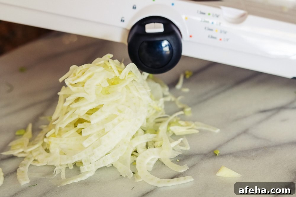 Crisp Butter Lettuce Salad with Lemon Vinaigrette 4 sliced fennel