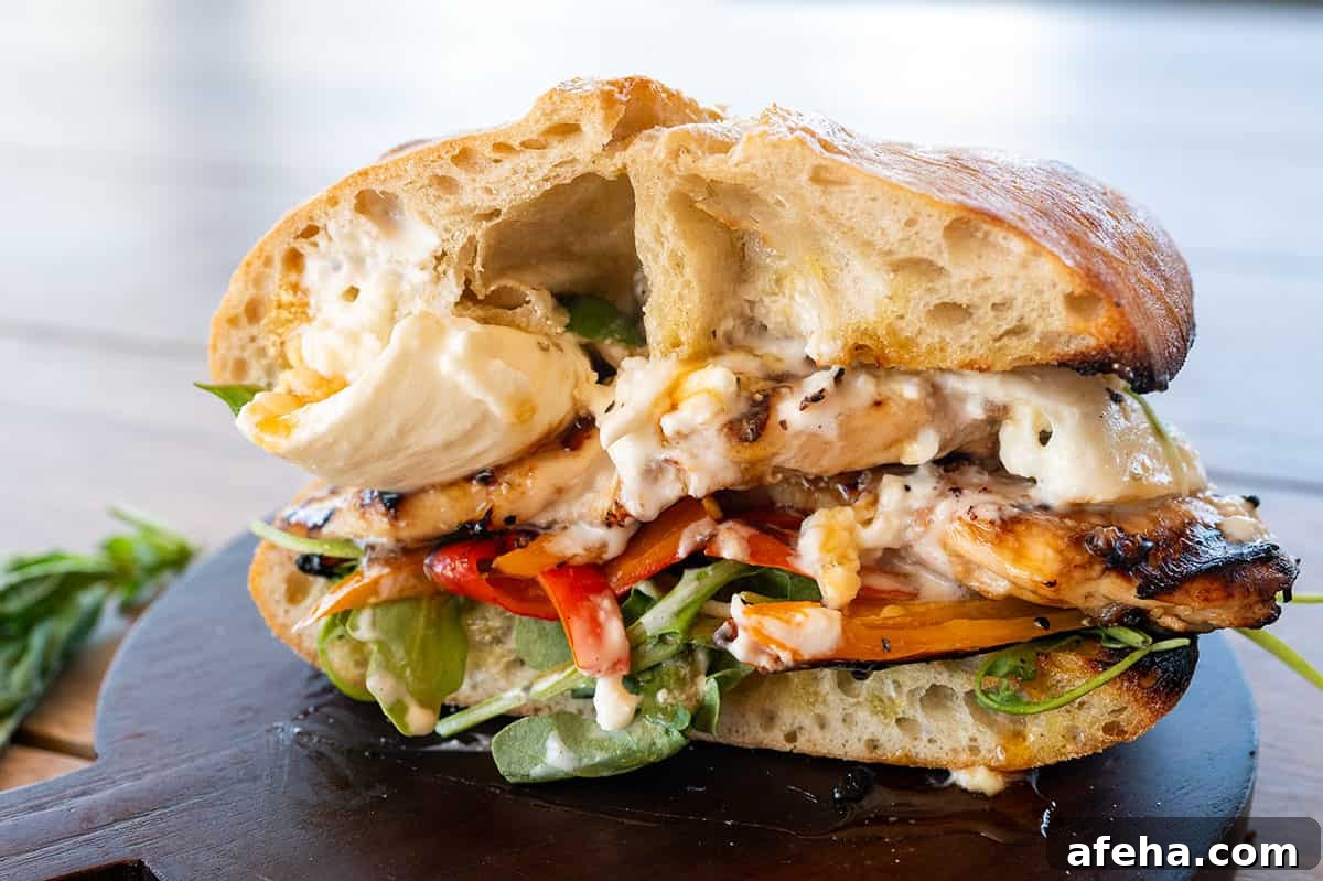 Grilled Chicken Sandwich.