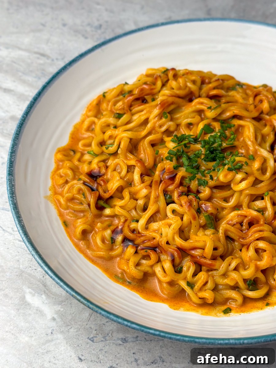 Spicy Buldak Ramen Recipe: Fiery Korean Fire Noodles Tutorial 3 ingredients for buldak ramen