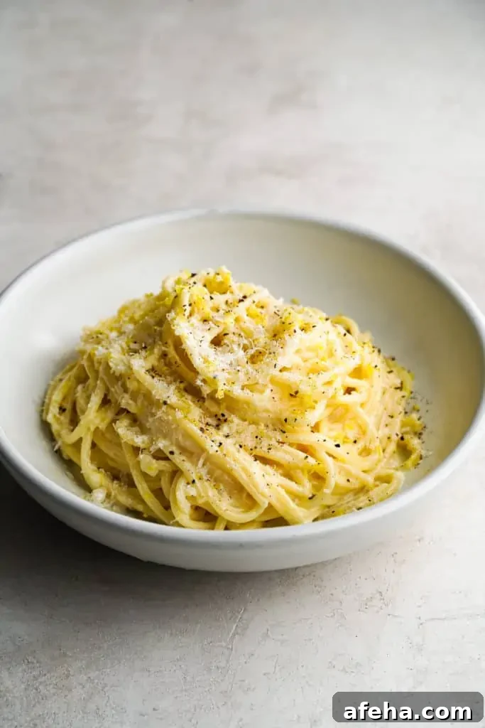 pasta al limone