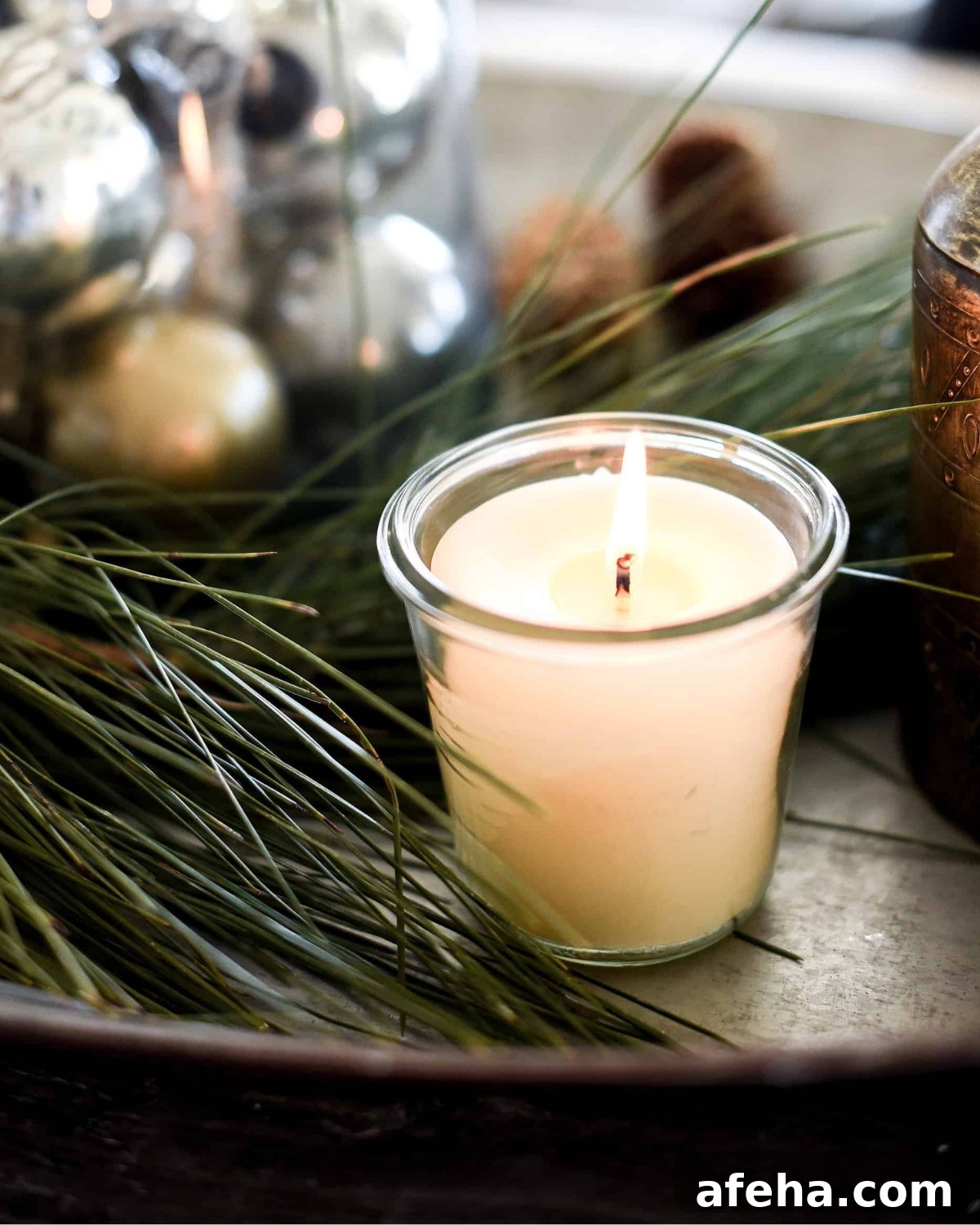 Homemade Candles with Essential Oils