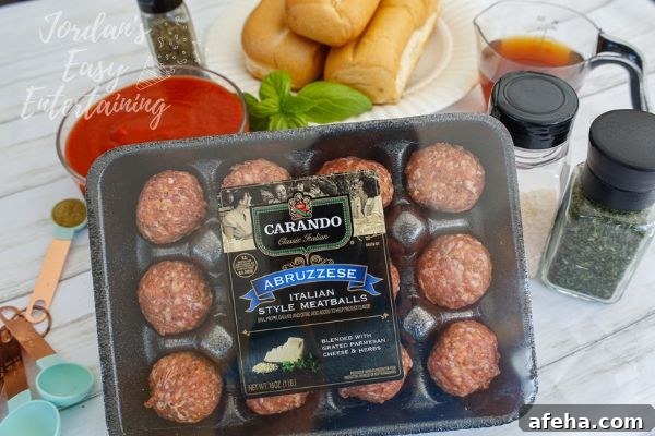 Carando Fresh Italian-Style Meatballs