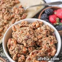 Paleo Caramel Apple Granola Recipe for Fall Mornings 7 img 5562 6