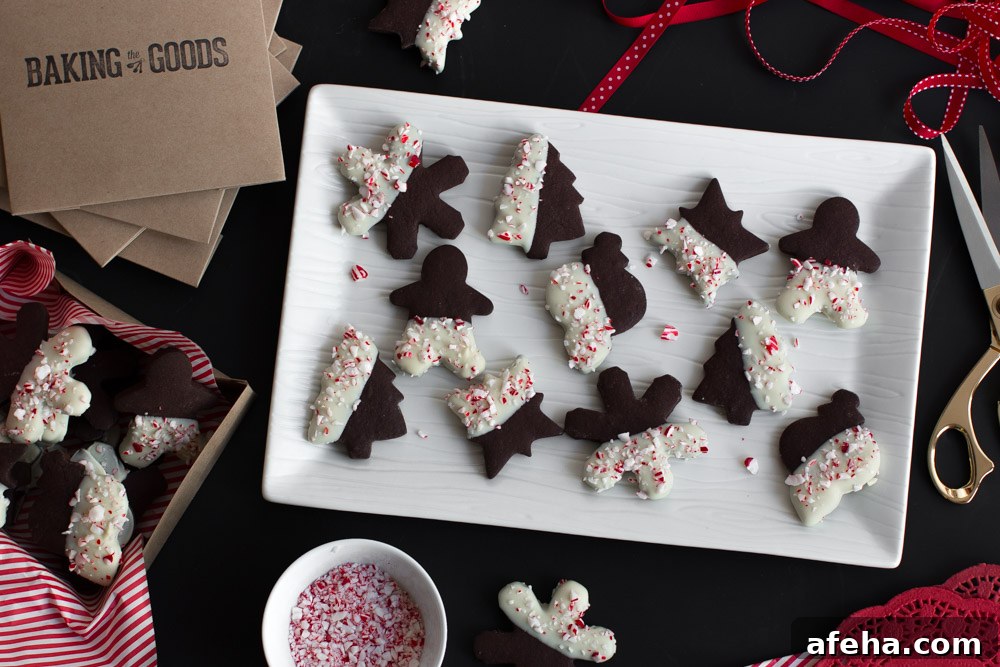Peppermint Mocha Cookies