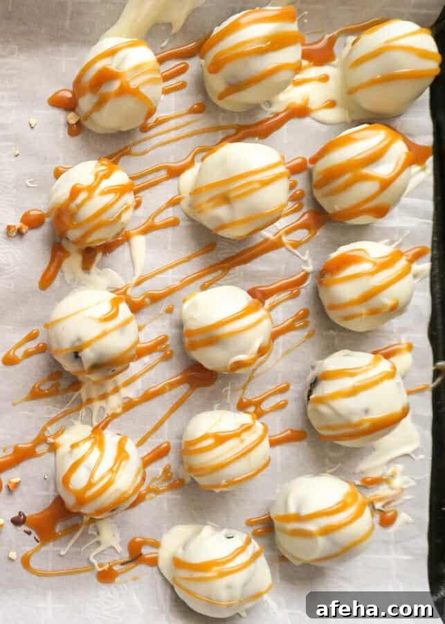 Pretzel Oreo Balls (Stuffed with Salted Caramel)