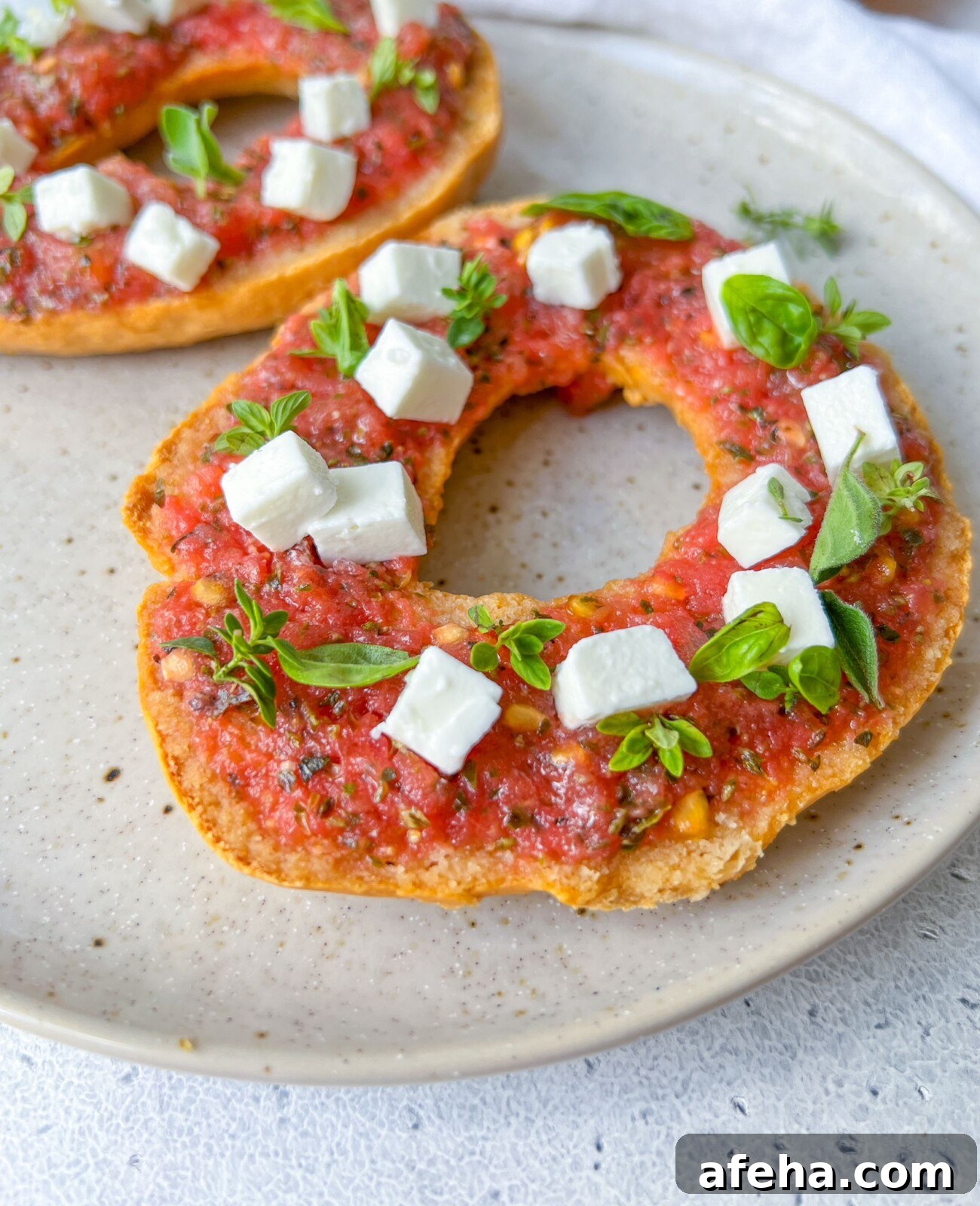 Greek Bruschetta 