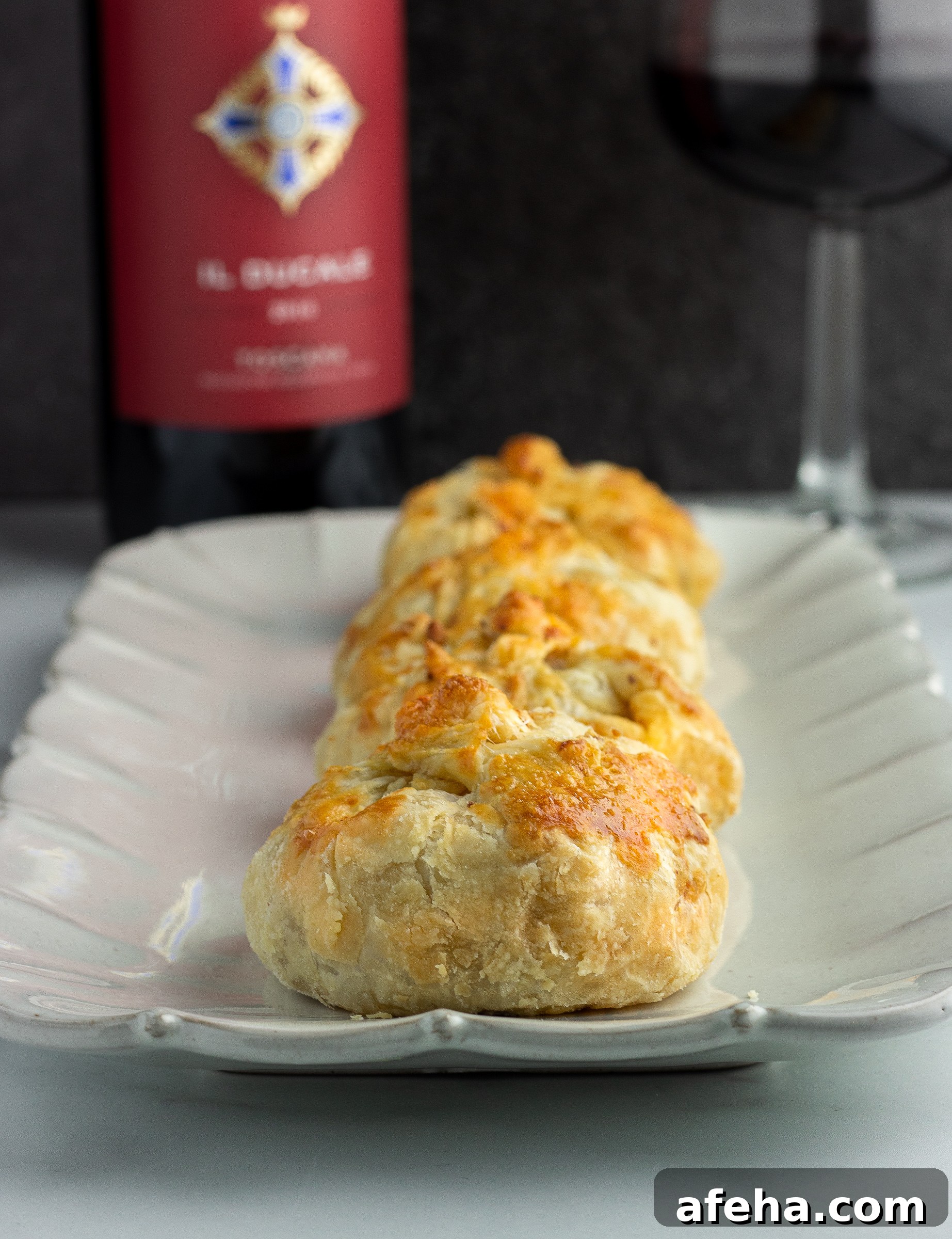 spicy chicken puff pastry