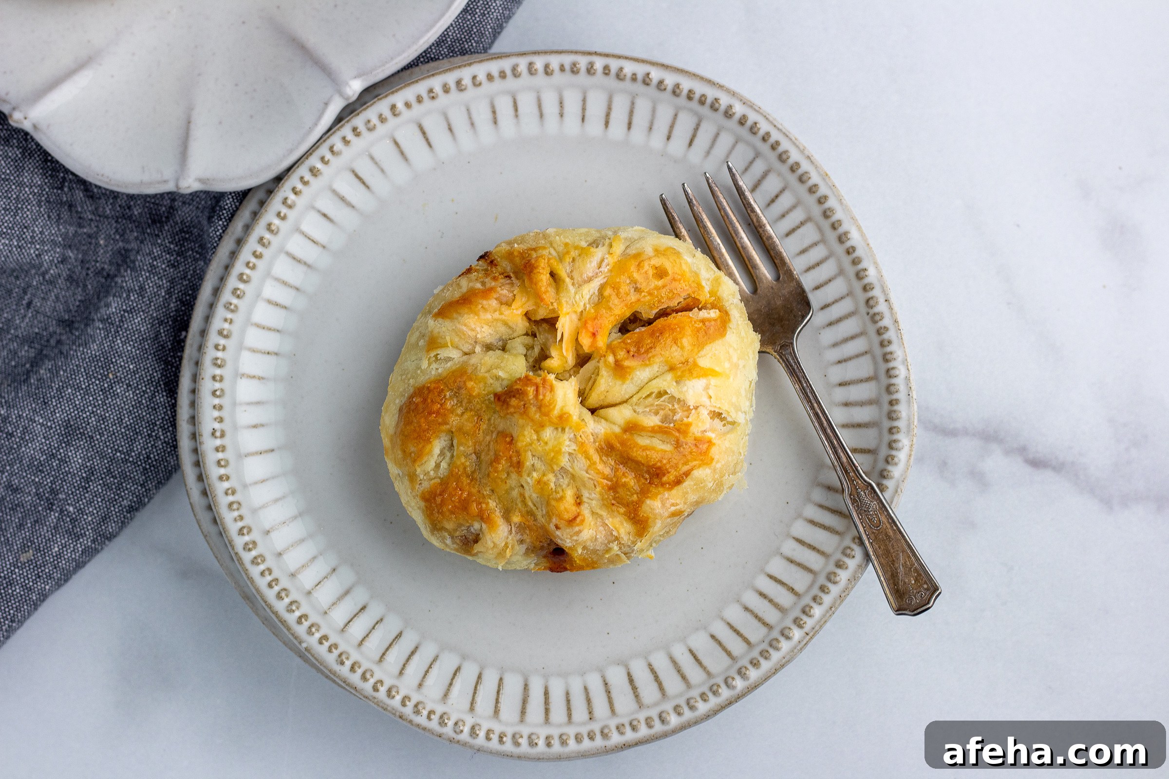 spicy chicken puff pastry
