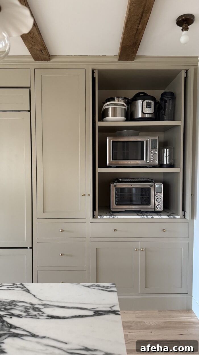 Pocket Doors Kitchen Cabinetry