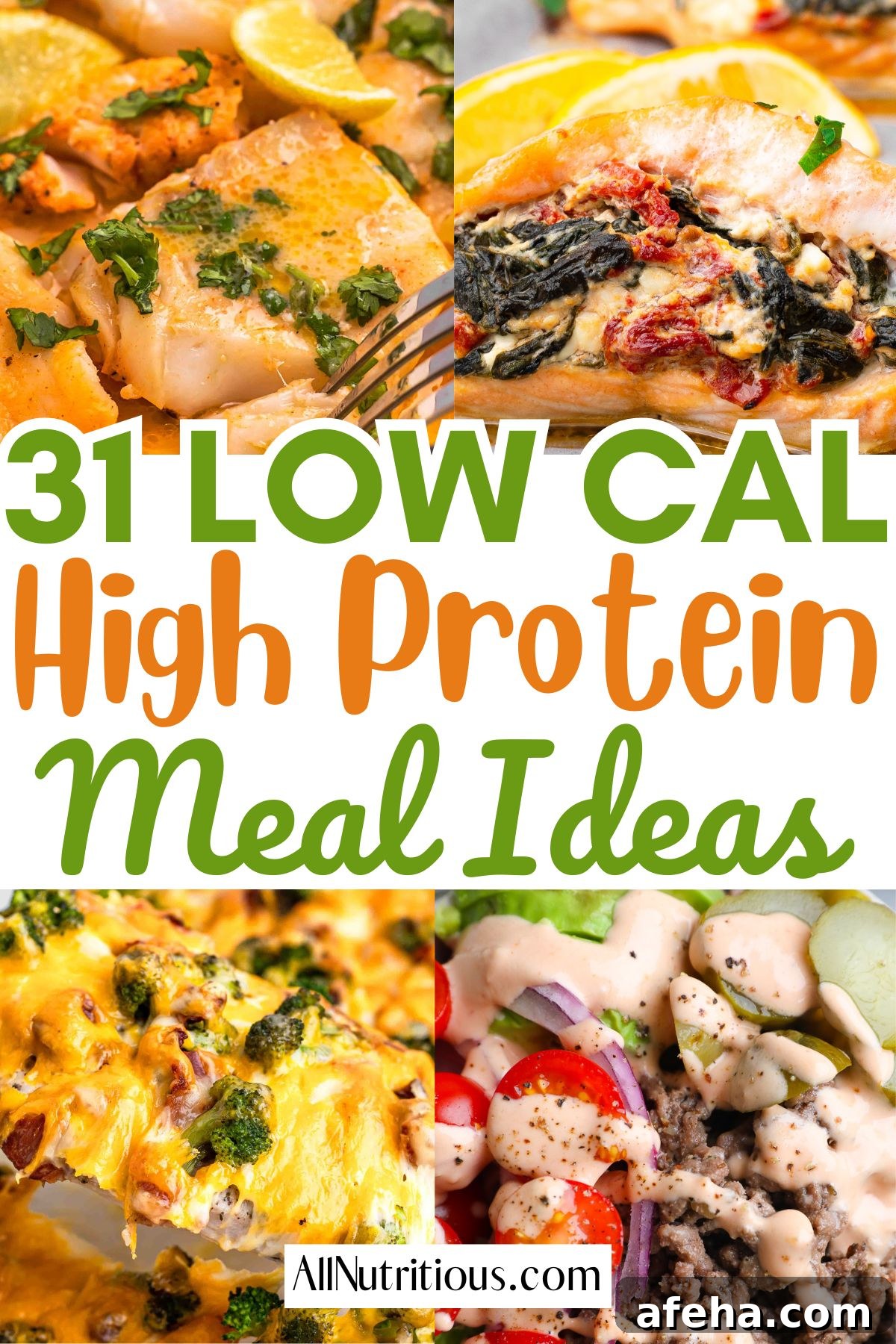 31 Low-Calorie High Protein Meals