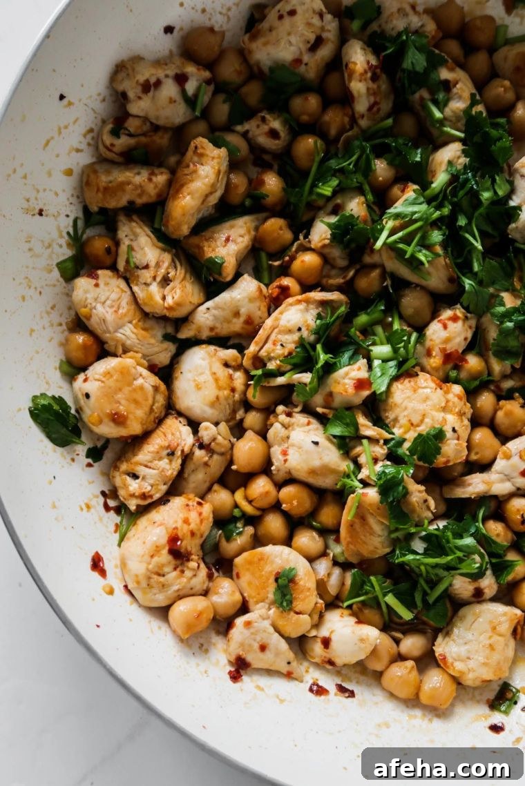 Spicy Chicken & Chickpeas