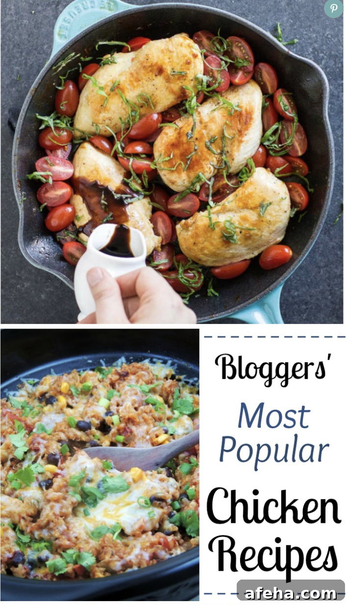 Bloggers' Most Popular Chicken Recipes