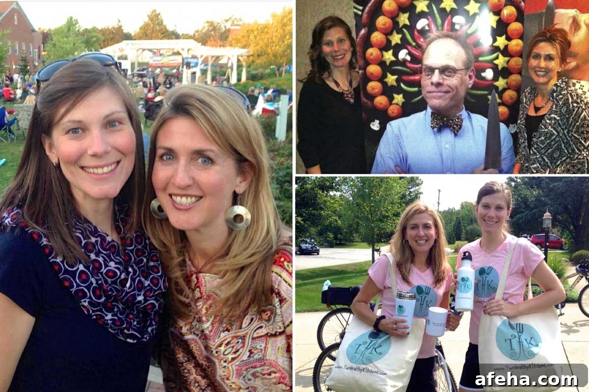 Collage of 3 photos of Shelley and Gretchen during the first two and a half years they worked together on this website.