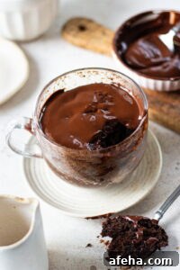 Atta chocolate mug cake