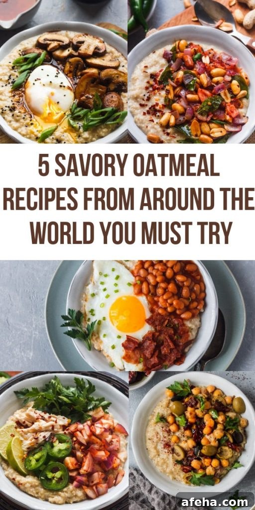 5 savory oatmeal recipes from around the world