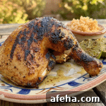 Plated display of the grapefruit chicken recipe
