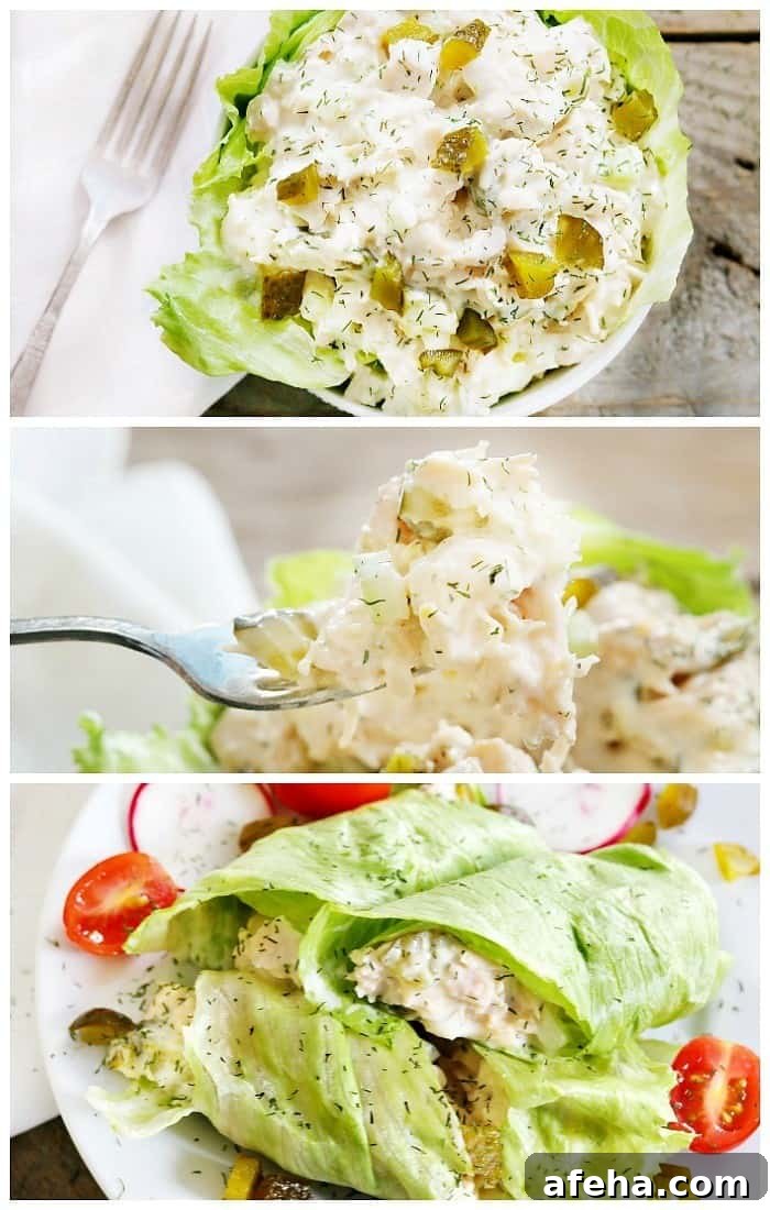DILL PICKLE CHICKEN SALAD