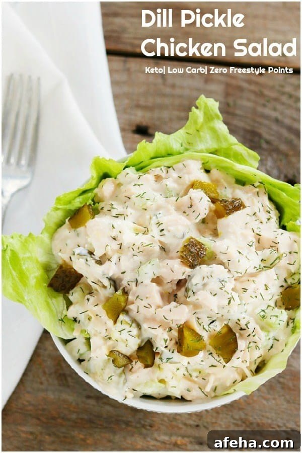 dill pickle chicken salad